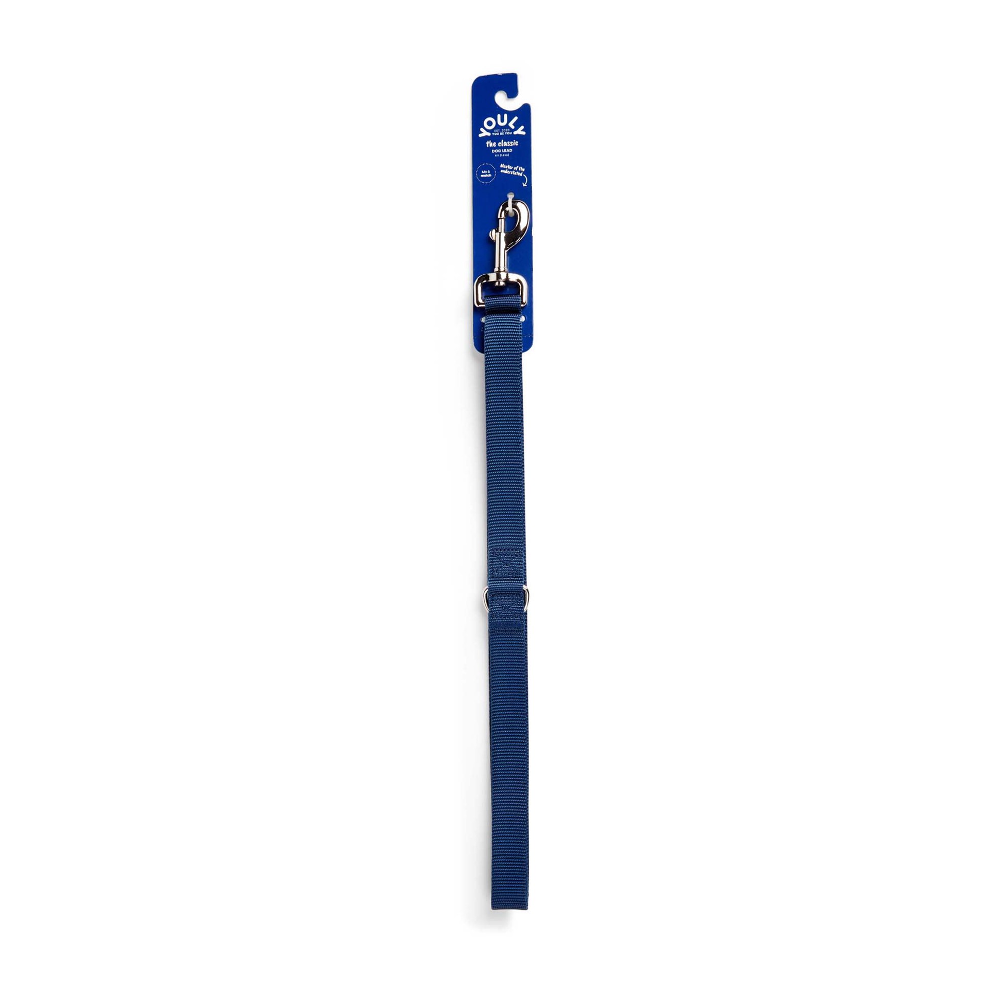 slide 1 of 1, YOULY Blue Dog Lead 6 ft, Medium, MED