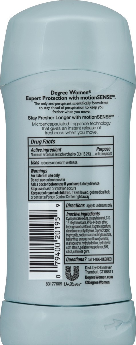 slide 2 of 3, Degree Anti-Perspirant & Deodorant 2.6 oz, 2.6 oz