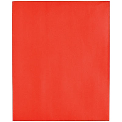 slide 1 of 1, Unison Paper 2 Pocket Portfolio Red, 1 ct