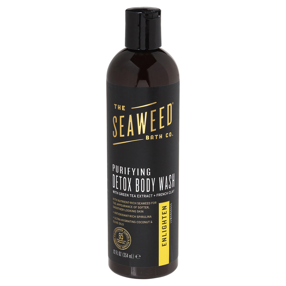 slide 1 of 2, The Seaweed Bath Co. Purifying Detox Body Wash, Enlighten, 6 oz