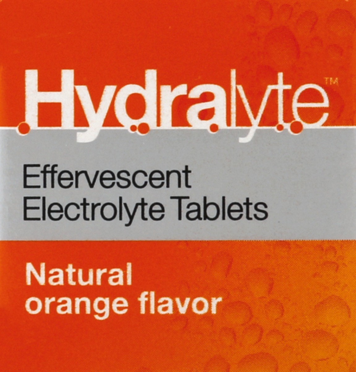 slide 2 of 6, Hydralyte Effervescent Electrolyte Tablets Orange, 20 ct