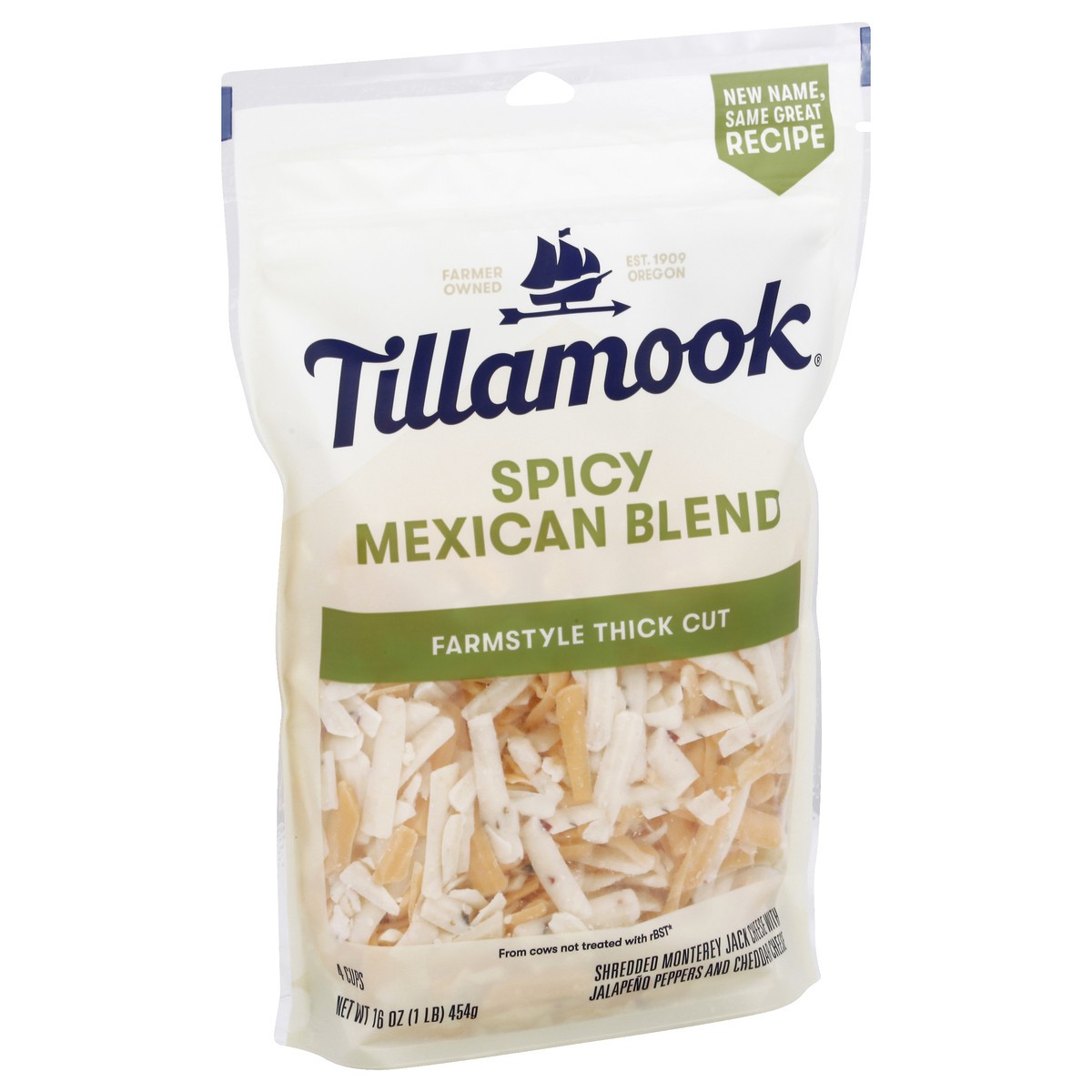 slide 2 of 10, Tillamook Mexican Farmstyle Cheese Shred, 