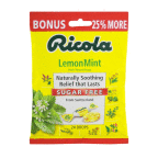 slide 1 of 1, Ricola Sugar Free Lemon Mint Herb Drops, 24 ct