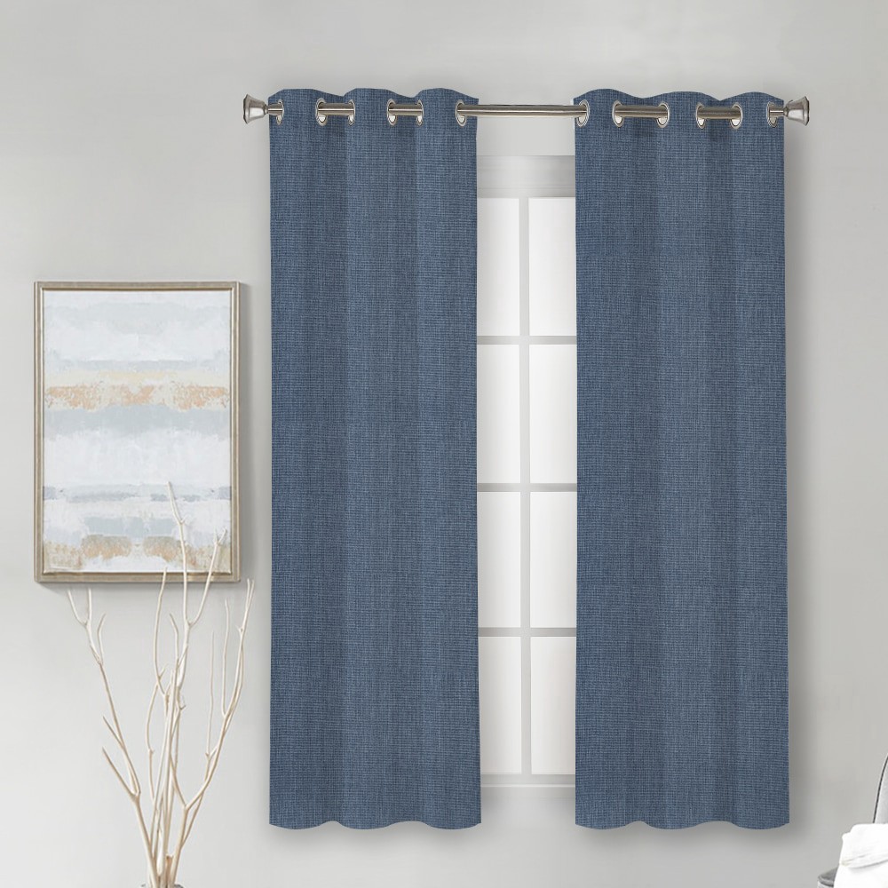 slide 1 of 1, Sunblk Turner Total Blackout Window Panel, 1 ct