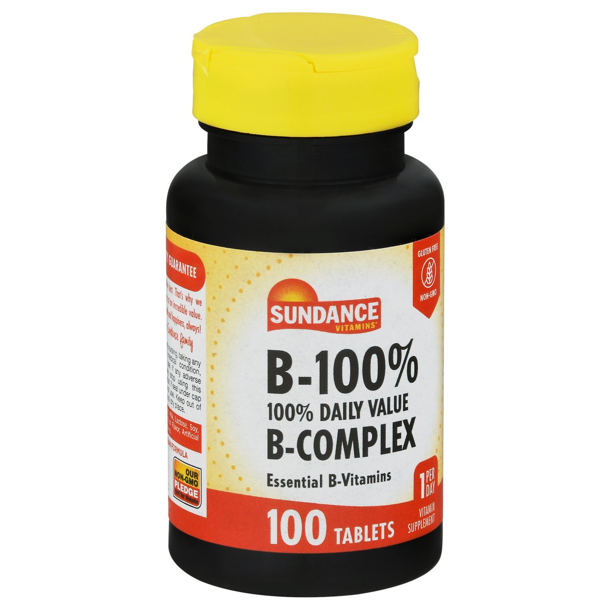 slide 4 of 9, Sundance Vitamins 100% Daily Value B-Complex Tablets 100 ea, 100 ct