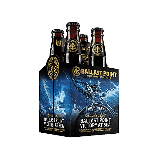 slide 1 of 1, Ballast Point Brewing Company Ballast Point Barrel-Aged Victory At Sea, 4 ct; 12 fl oz