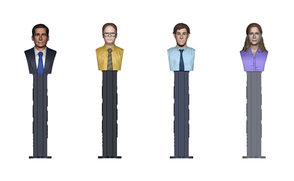 slide 1 of 1, PEZ The Office Gift Tin, 1 ct