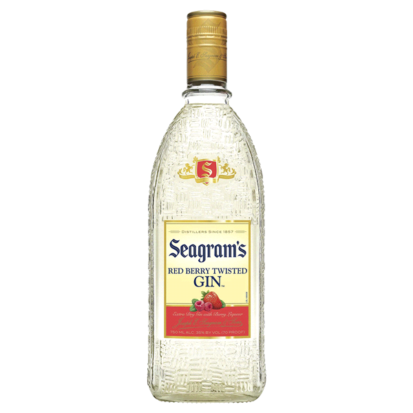 slide 1 of 5, Seagram's Red Berry Twisted Gin, 750 ml