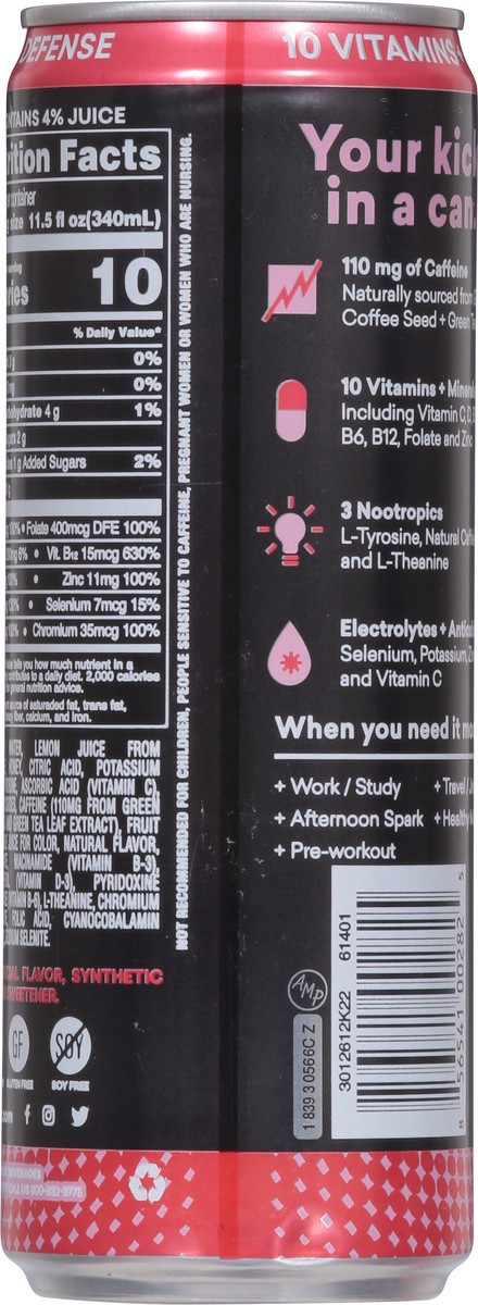 slide 9 of 15, Eboost Super Fuel Sparkling Strawberry Lemonade Beverage, 11.5 fl oz