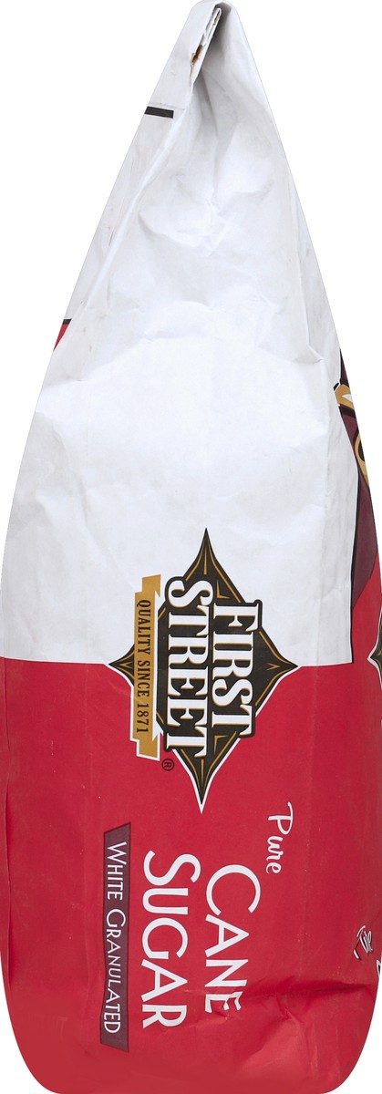 slide 2 of 6, First Street Pure Sugar White Granulated, 25 lb