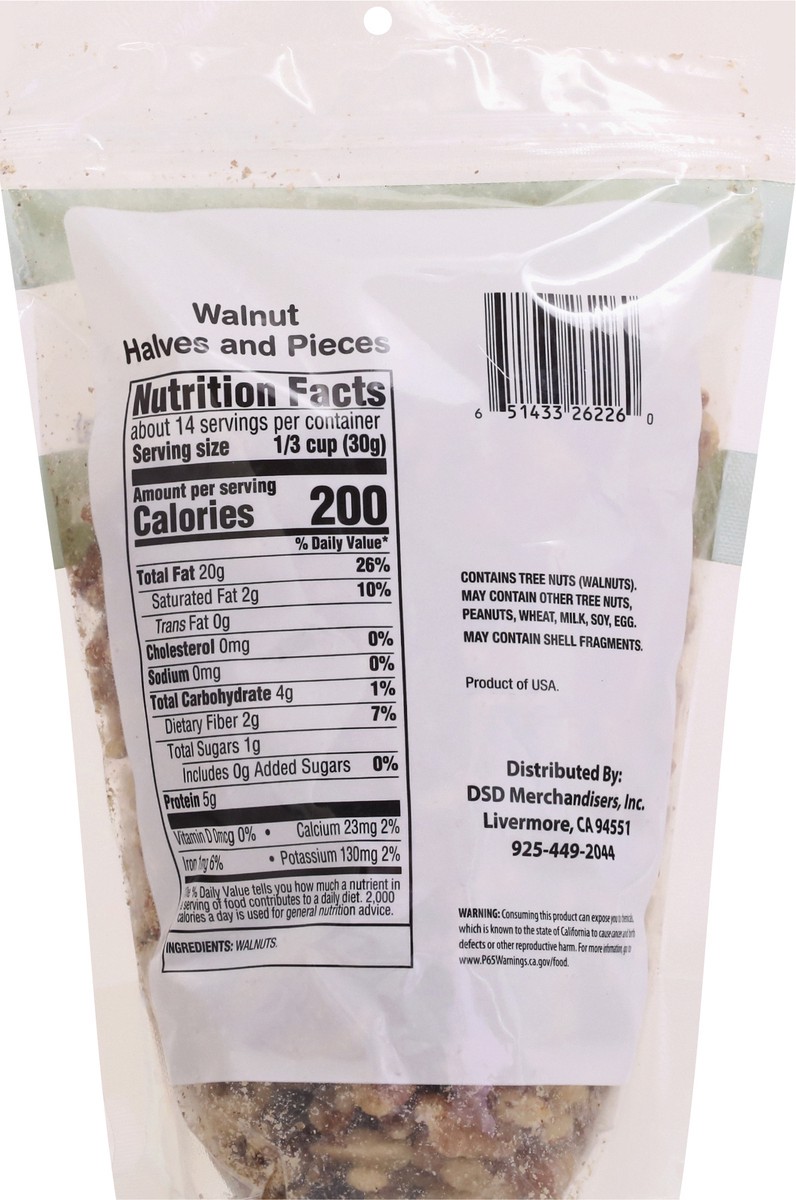 slide 4 of 10, Walnut Halves Prepackaged - 15 Oz., 15 oz
