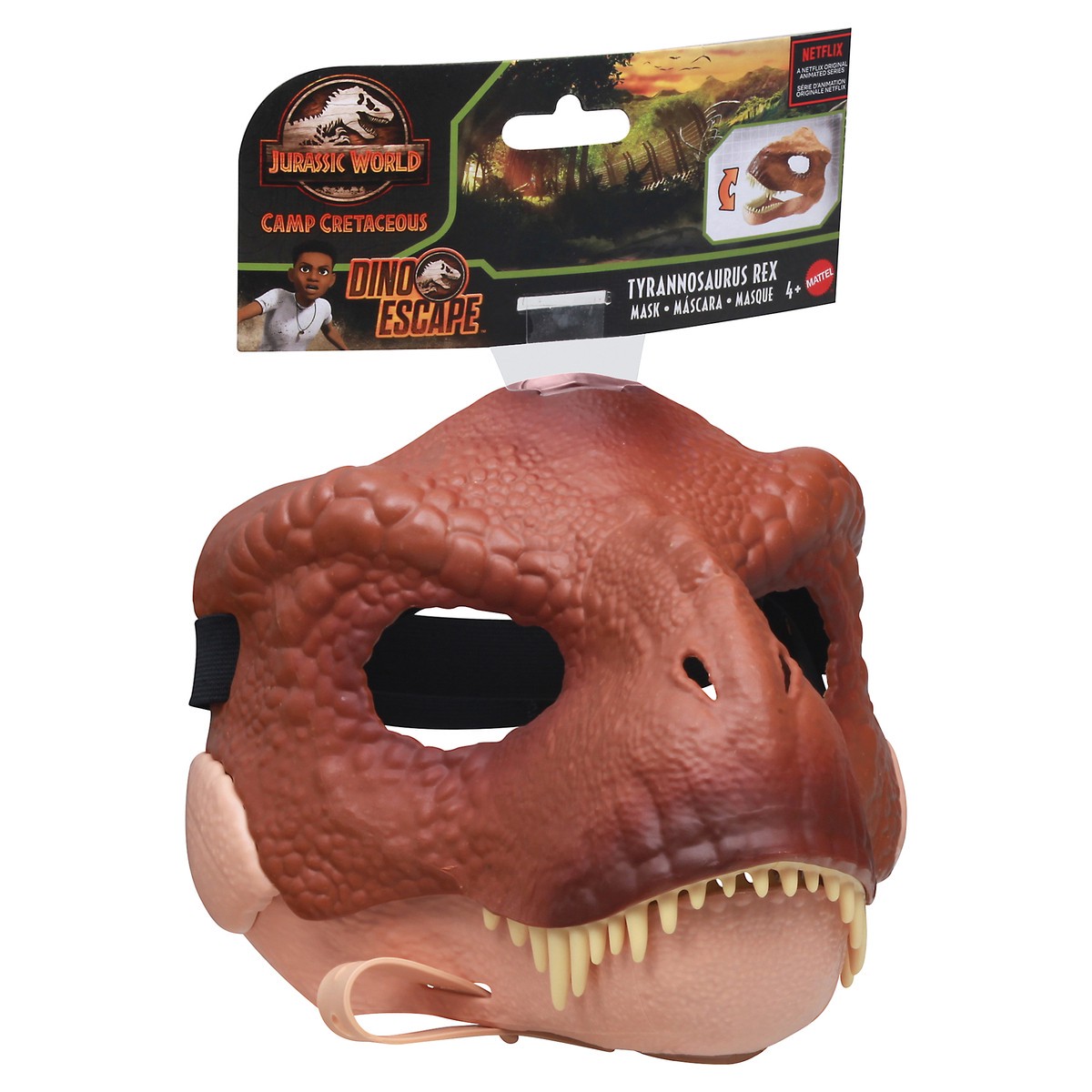 slide 5 of 12, Mattel Jurassic World Dino Escape Tyrannosaurus Rex Mask 1 ea, 1 ct