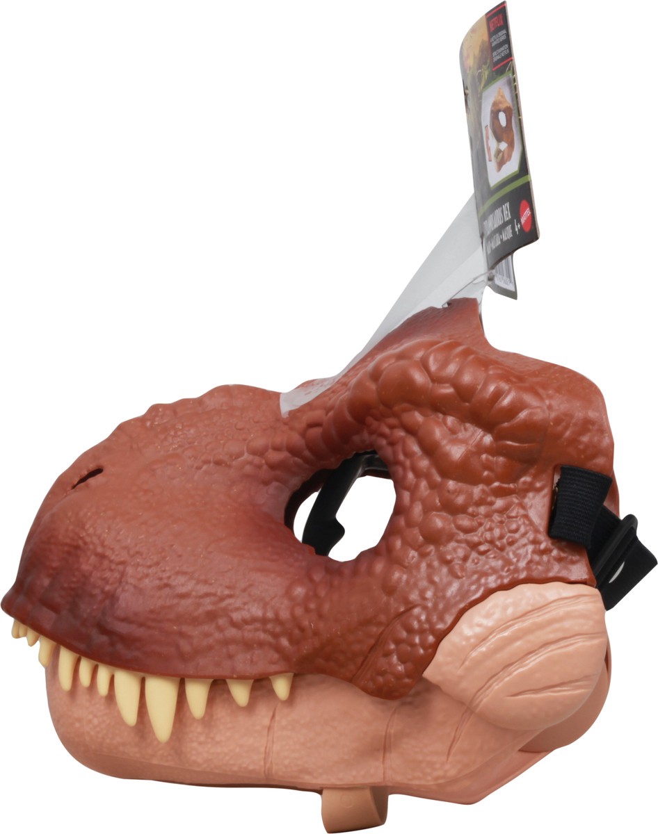 slide 11 of 12, Mattel Jurassic World Dino Escape Tyrannosaurus Rex Mask 1 ea, 1 ct