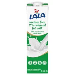 LALA Lactose Free 2% Reduced Fat Milk 1.06 qt