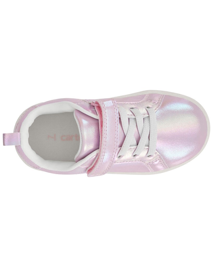 slide 4 of 6, Carter's Toddler Casual Sneakers Pink 4, 1 ct