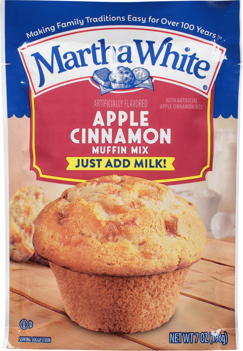 slide 5 of 9, Martha White Apple Cinnamon Muffin Mix 7 oz, 7 oz