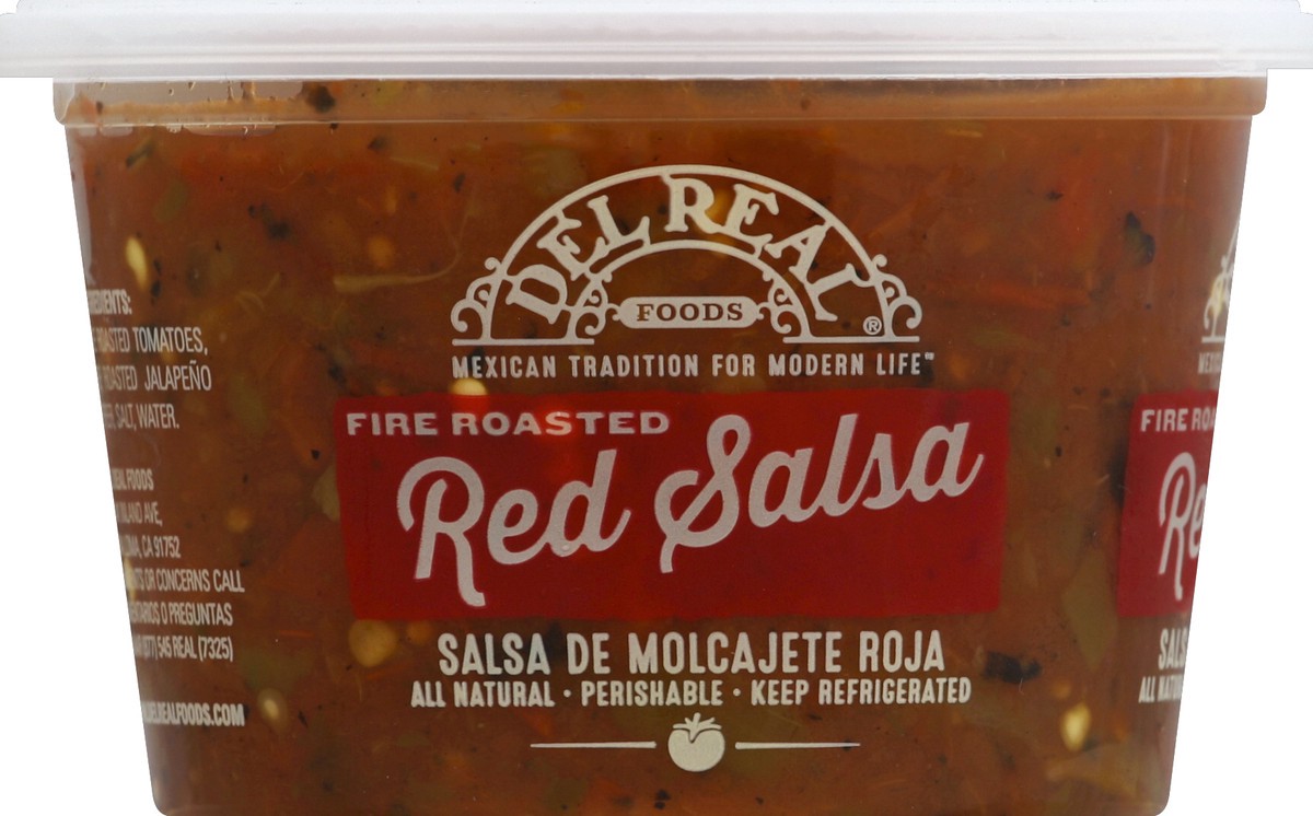 slide 1 of 4, Del Real Foods Salsa 15 oz, 15 oz