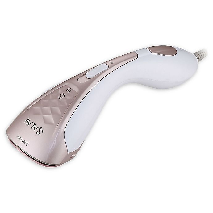 slide 1 of 15, SALAV Duo Press Handheld Steamer - Rose Gold, 1 ct