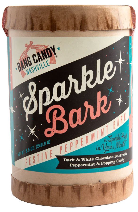 slide 1 of 1, Bang Candy Festive Peppermint Sparkle Bark, 8 oz