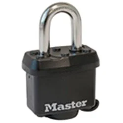 Master Lock Covered Laminated Steel Padlock 311D, 1-9/16 inch wide