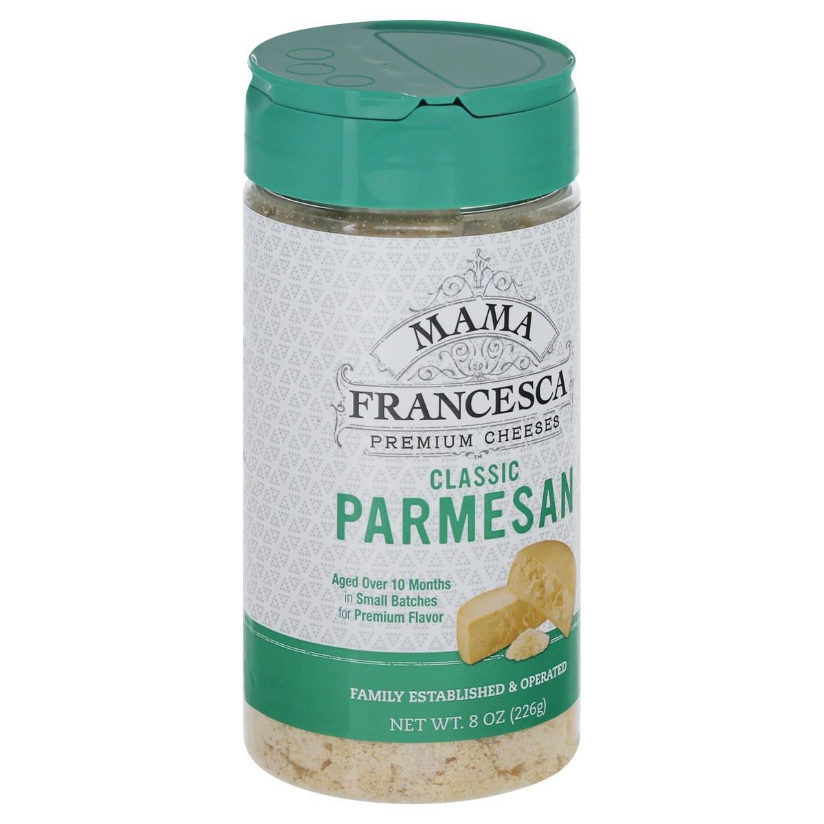 slide 3 of 13, Mama Francesca Classic Premium Parmesan Cheese 8 oz, 8 oz