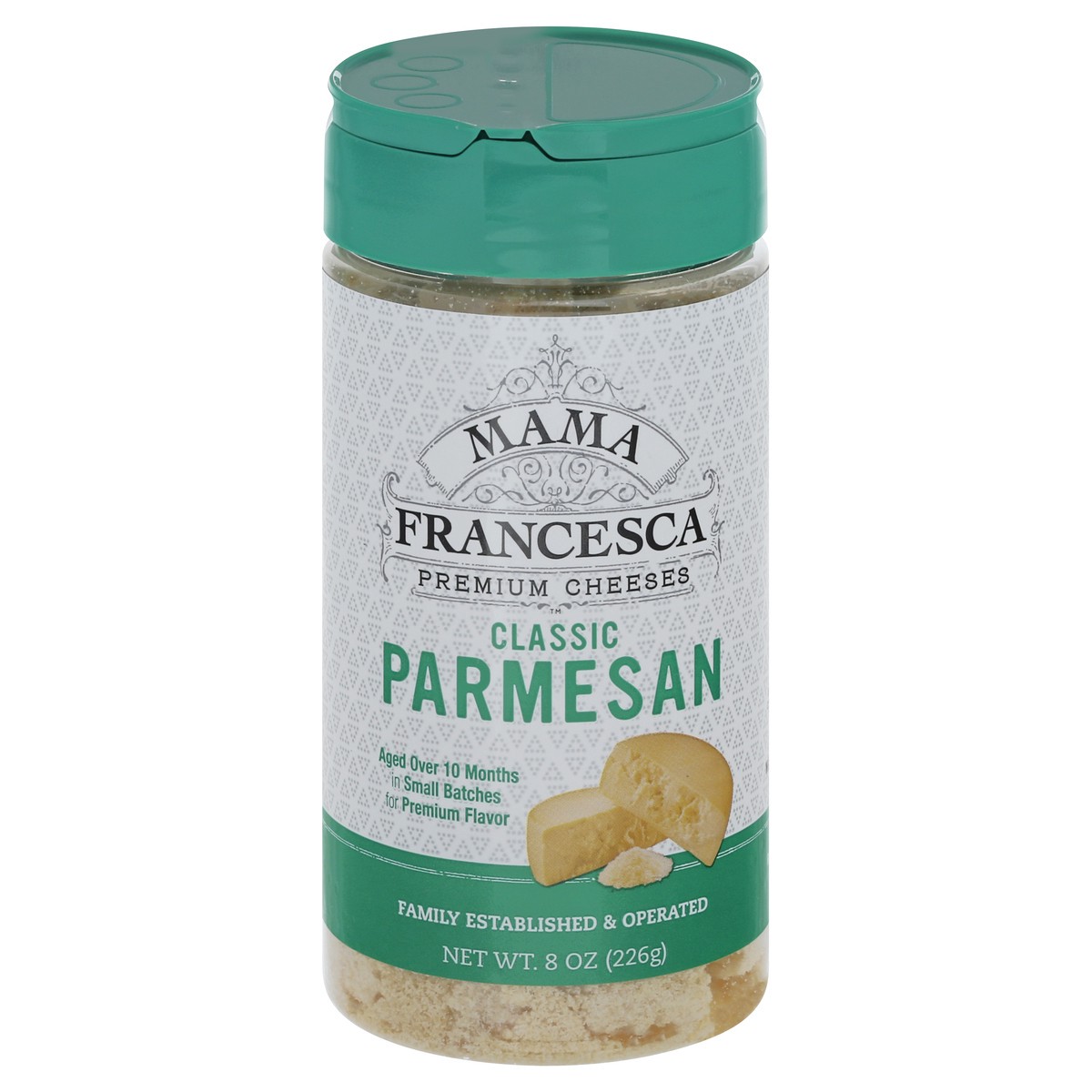 slide 4 of 13, Mama Francesca Classic Premium Parmesan Cheese 8 oz, 8 oz