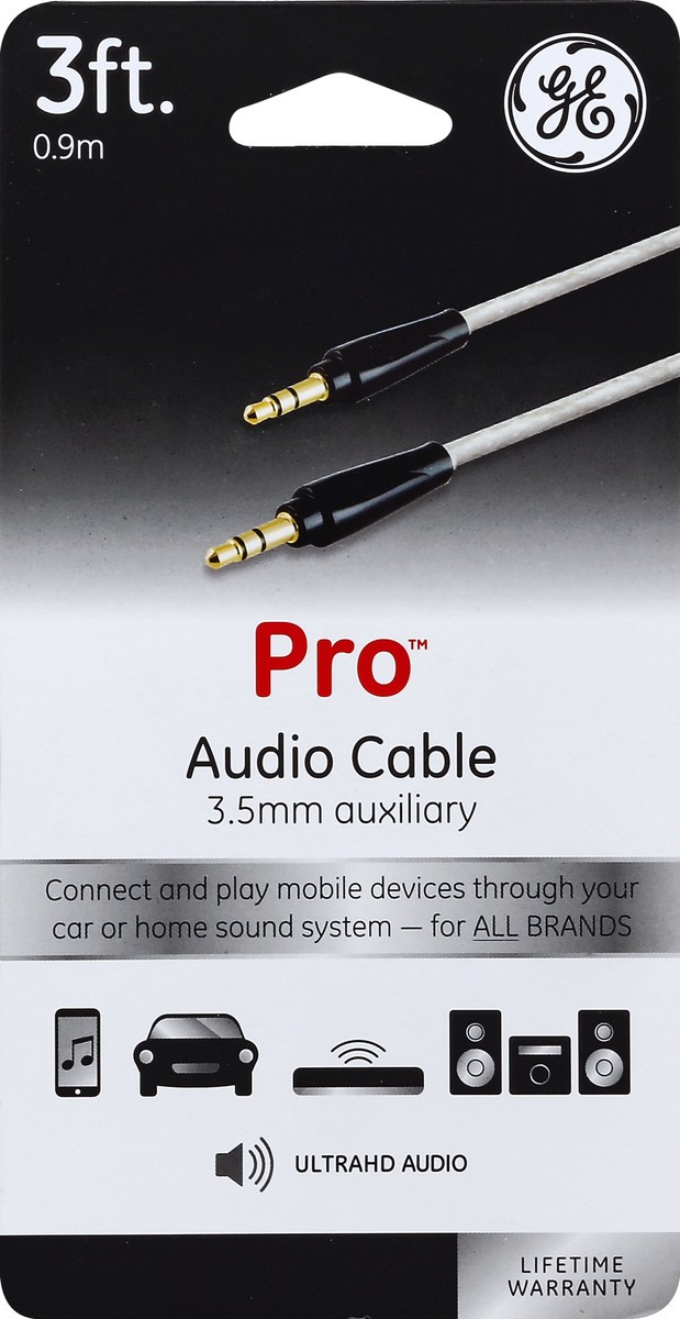 slide 2 of 2, GE Audio Cable 1 ea, 1 ct