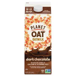 Planet Oat Dark Chocolate Oatmilk, 52 oz