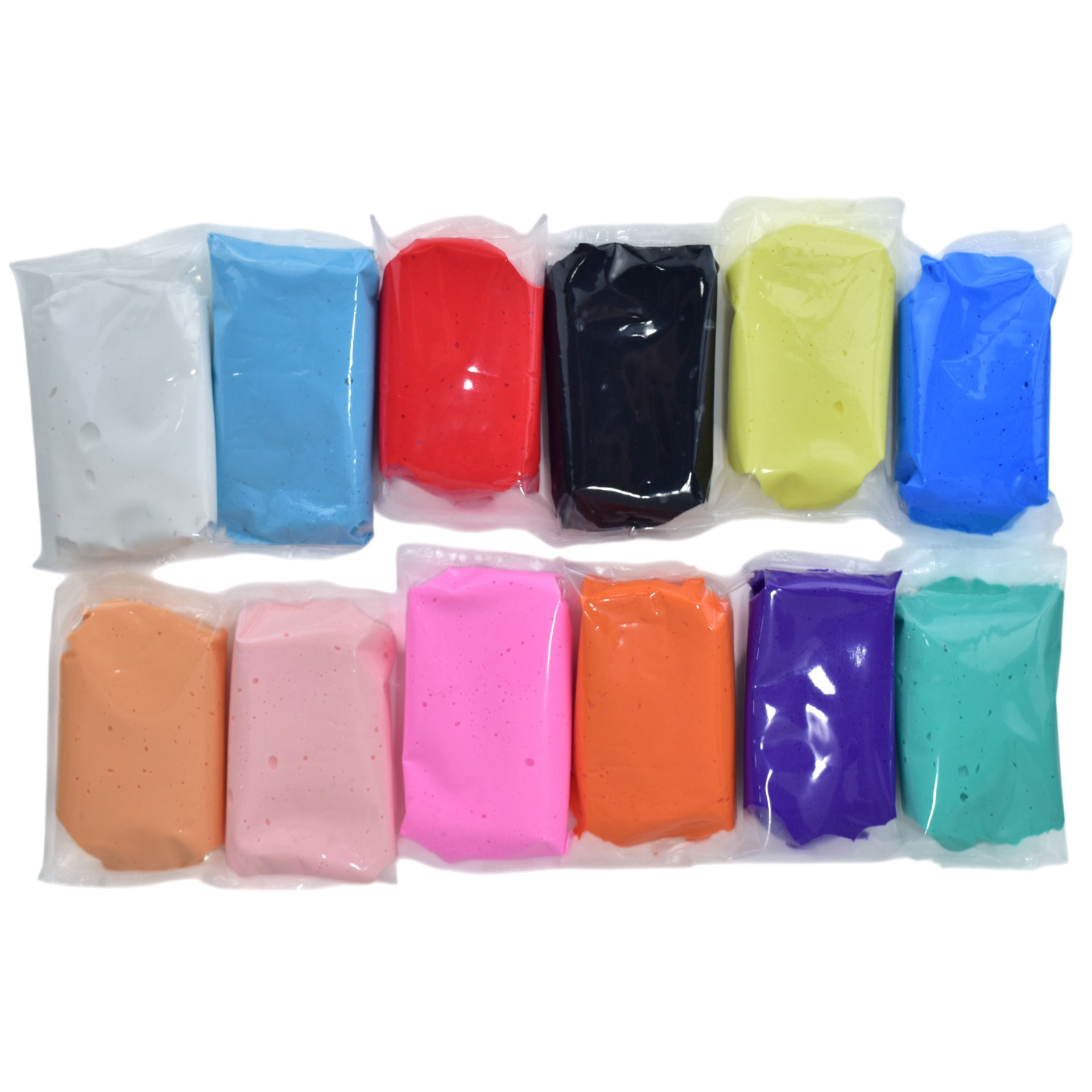 slide 4 of 6, Air Dry Modeling Clay 12 Color Pack By Craft Smart, 18 oz