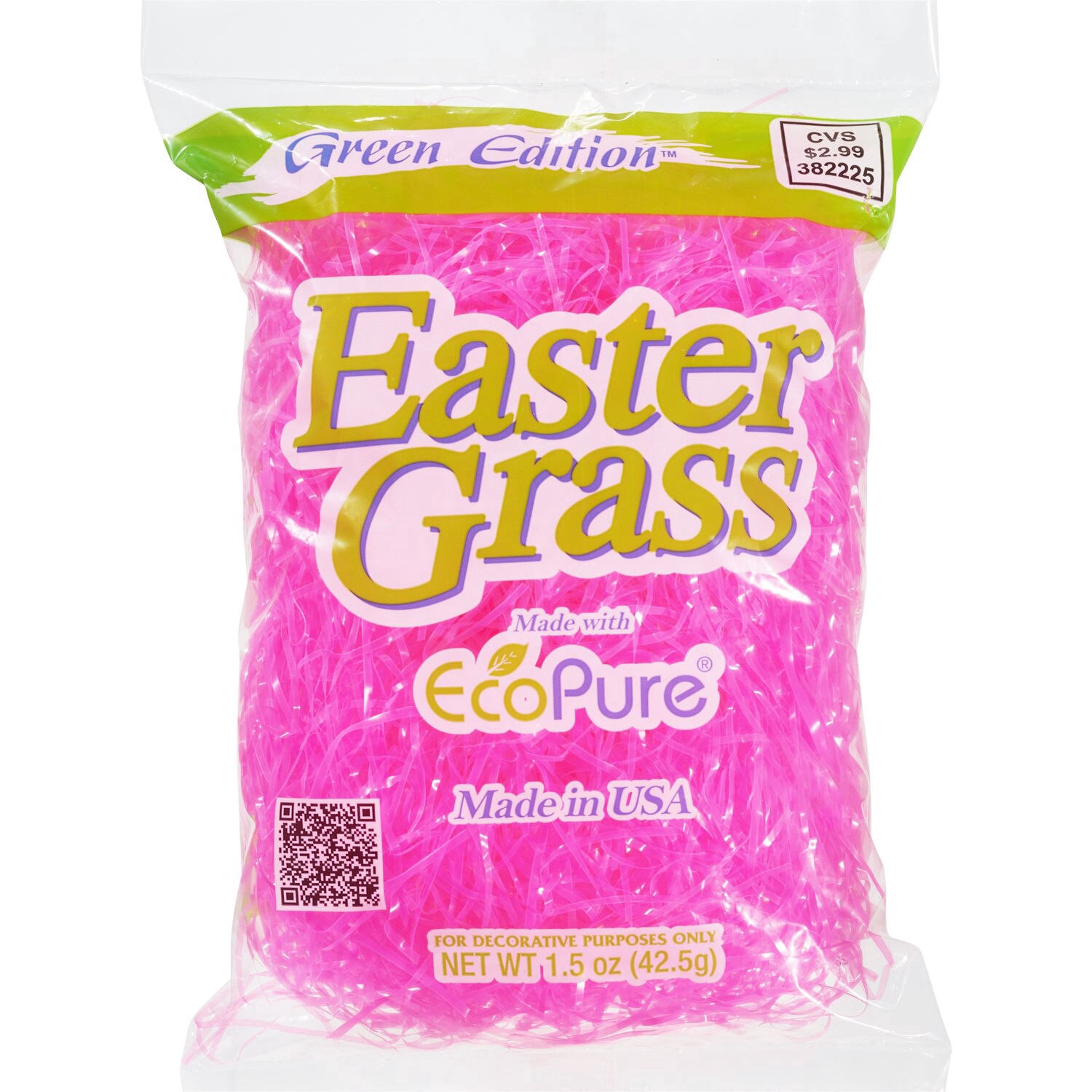 slide 1 of 1, STAR BRITE CANDLE CO, LLC Pink Ecopure Grass, 1 ct