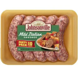 Johnsonville Uncooked Mild Italian Pork Sausages