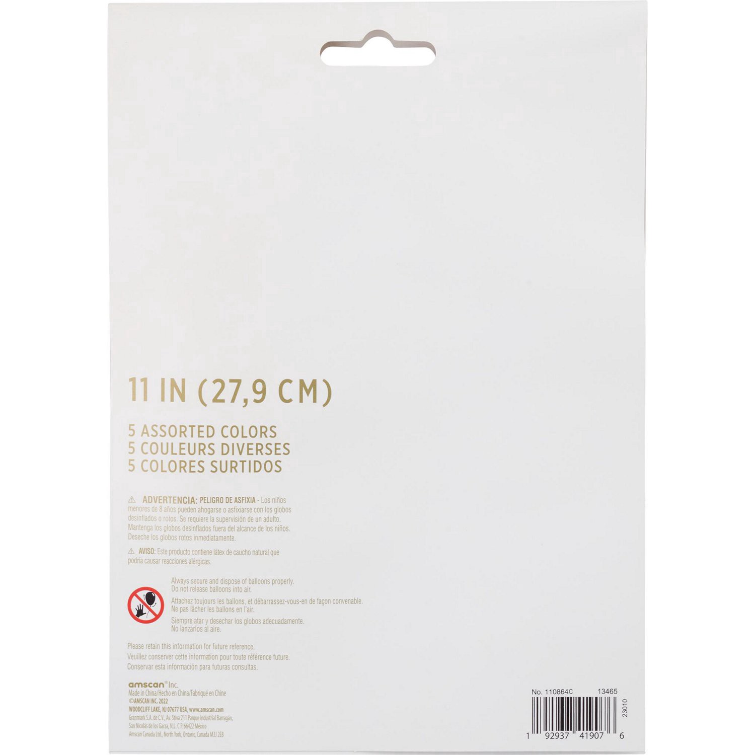 slide 2 of 2, Anagram Qualatex Balloons 11-Inch Pastel Latex Balloons, Assorted Colors, 15 Ct, 15 ct