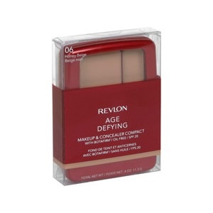 slide 1 of 1, Revlon Makeup & Concealer Compact Honey Beige 06, 0.4 oz