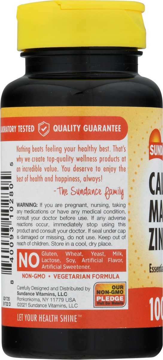 slide 7 of 13, Sundance Vitamins Sundance Cal Mag Zinc Tablets, 100 ct