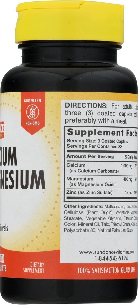 slide 5 of 13, Sundance Vitamins Sundance Cal Mag Zinc Tablets, 100 ct