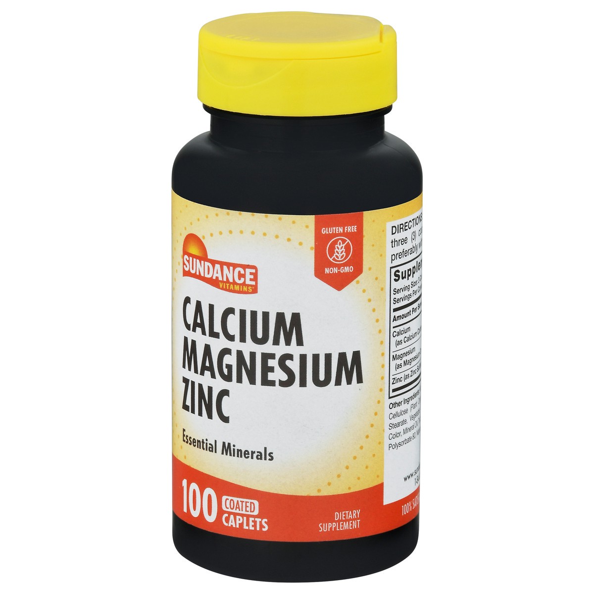 slide 13 of 13, Sundance Vitamins Sundance Cal Mag Zinc Tablets, 100 ct