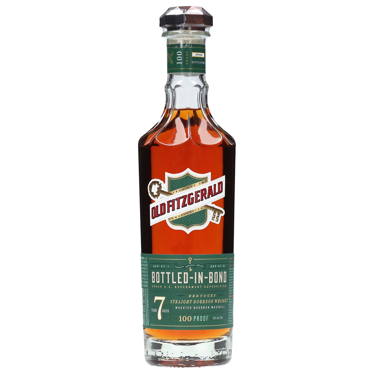 slide 1 of 12, Old Fitzgerald 7 Year Bottled-In-Bond Bourbon, 700 ml