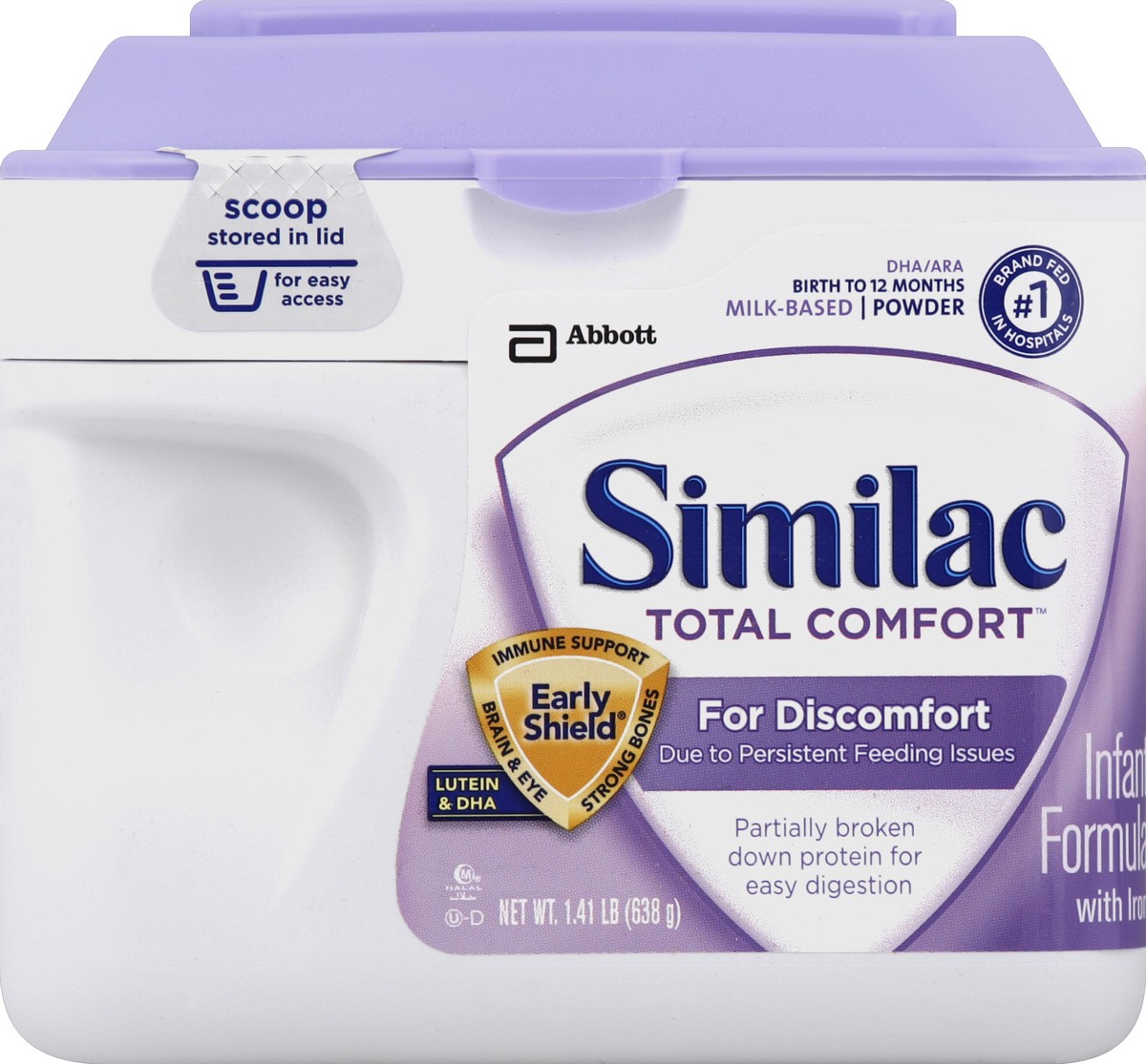 slide 6 of 6, Similac Infant Formula 1.41 lb, 1.41 lb