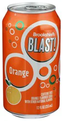 Brookshire's Blast Soda Orange - 12 oz