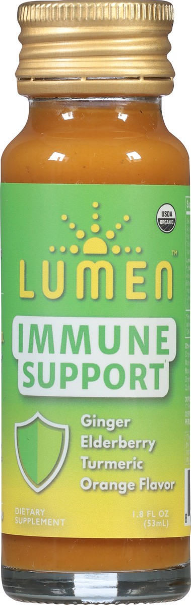 slide 7 of 13, Lumen Ginger Elderberry Turmeric Orange Flavor Immune Support 1.8 fl oz, 1.8 fl oz