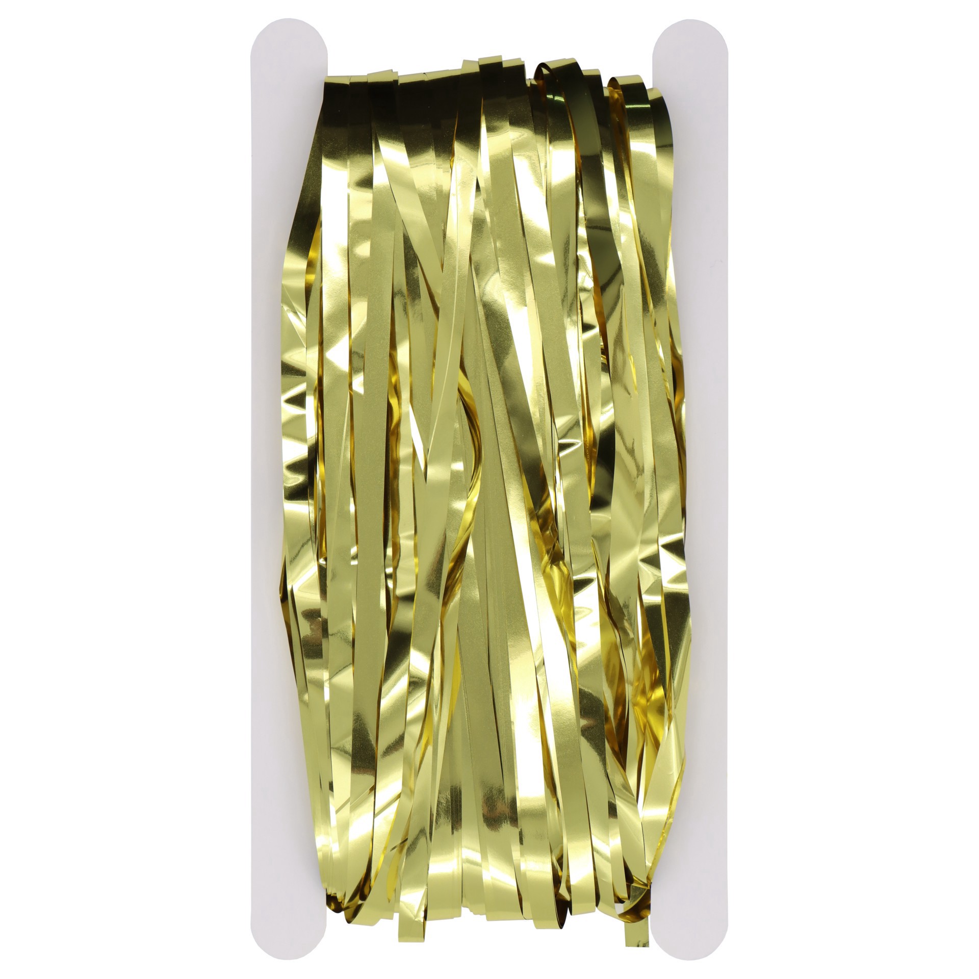slide 3 of 3, 6.5ft. Gold Tinsel Curtain By Celebrate It, 6.5 ft