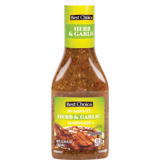 slide 1 of 1, Best Choice Herb And Garlic Marinade, 12.25 oz