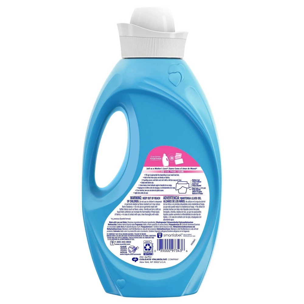 slide 3 of 5, Suavitel Scented Liquid Fabric Softener and Conditioner - Field Flowers, 46 fl oz