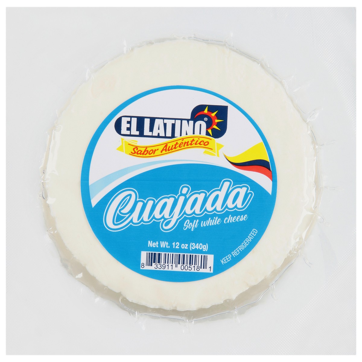 slide 13 of 13, El Latino Cuajada Cheese 12 oz, 12 oz