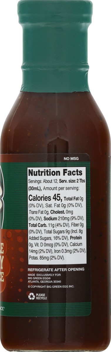 slide 9 of 13, Big Green Egg Carolina Style Bold & Tangy Barbecue Sauce 12 oz, 12 oz