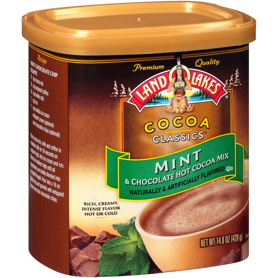 Land O'Lakes Cocoa Classics Mint & Chocolate Hot Cocoa Mix 14 oz Shipt