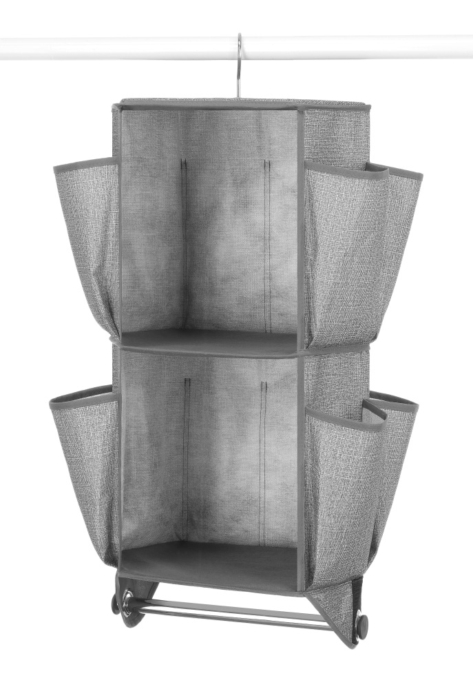 slide 1 of 1, Whitmor Short Rotating Closet Organizer, 1 ct