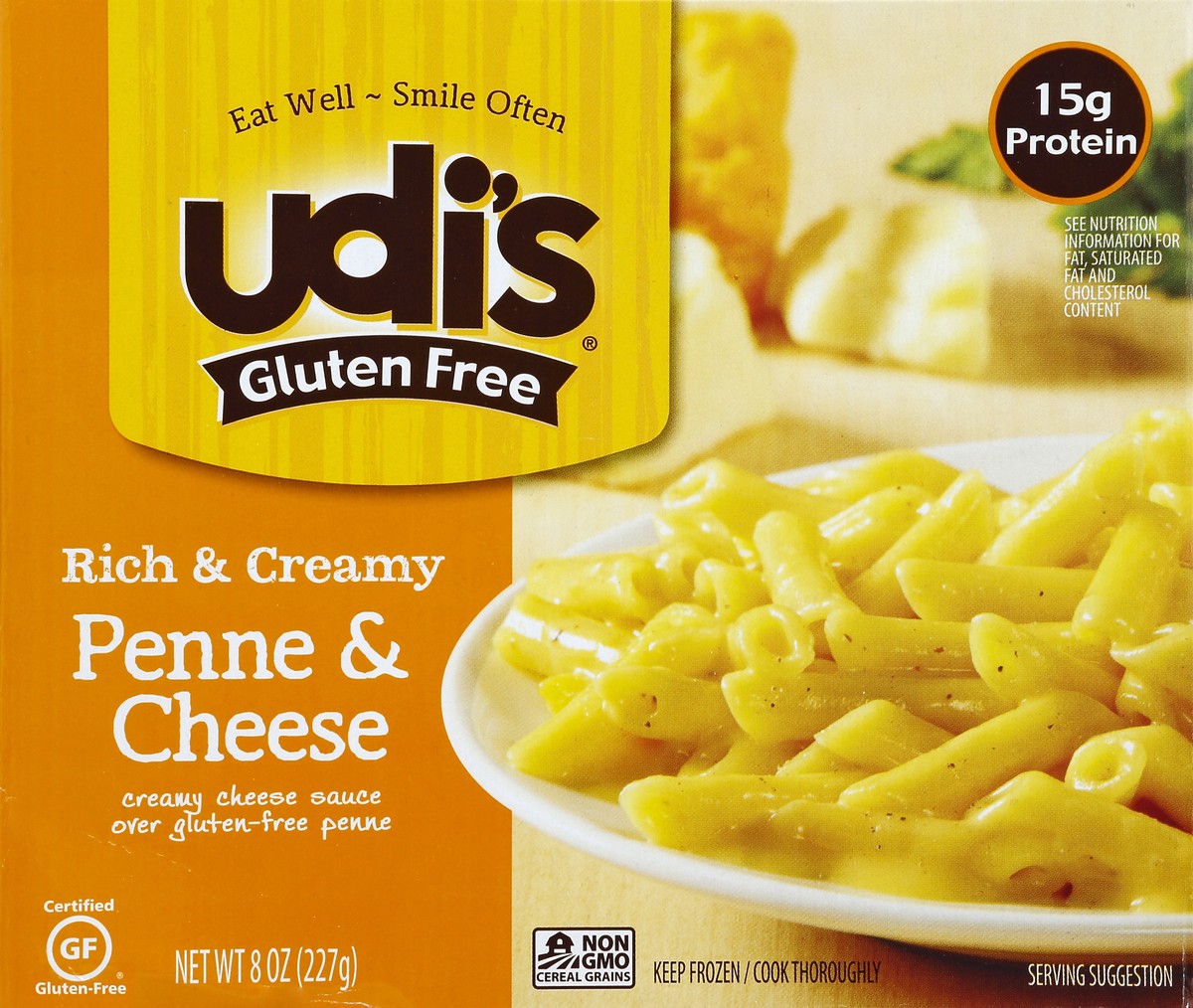 slide 2 of 4, Udi's Penne & Cheese 8 oz, 8 oz