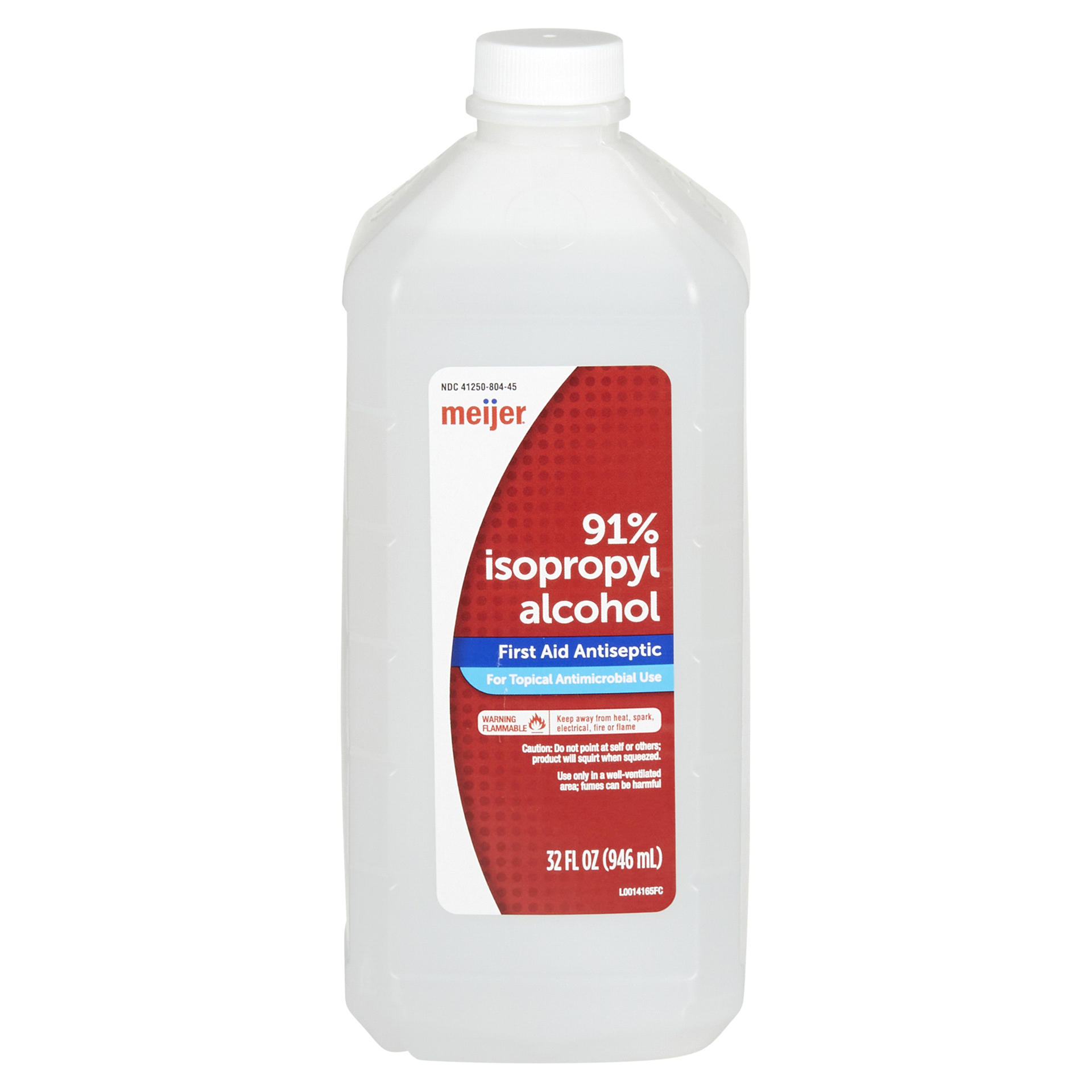 slide 1 of 29, 91% Isopropyl Alcohol First Aid Antiseptic, 32 oz