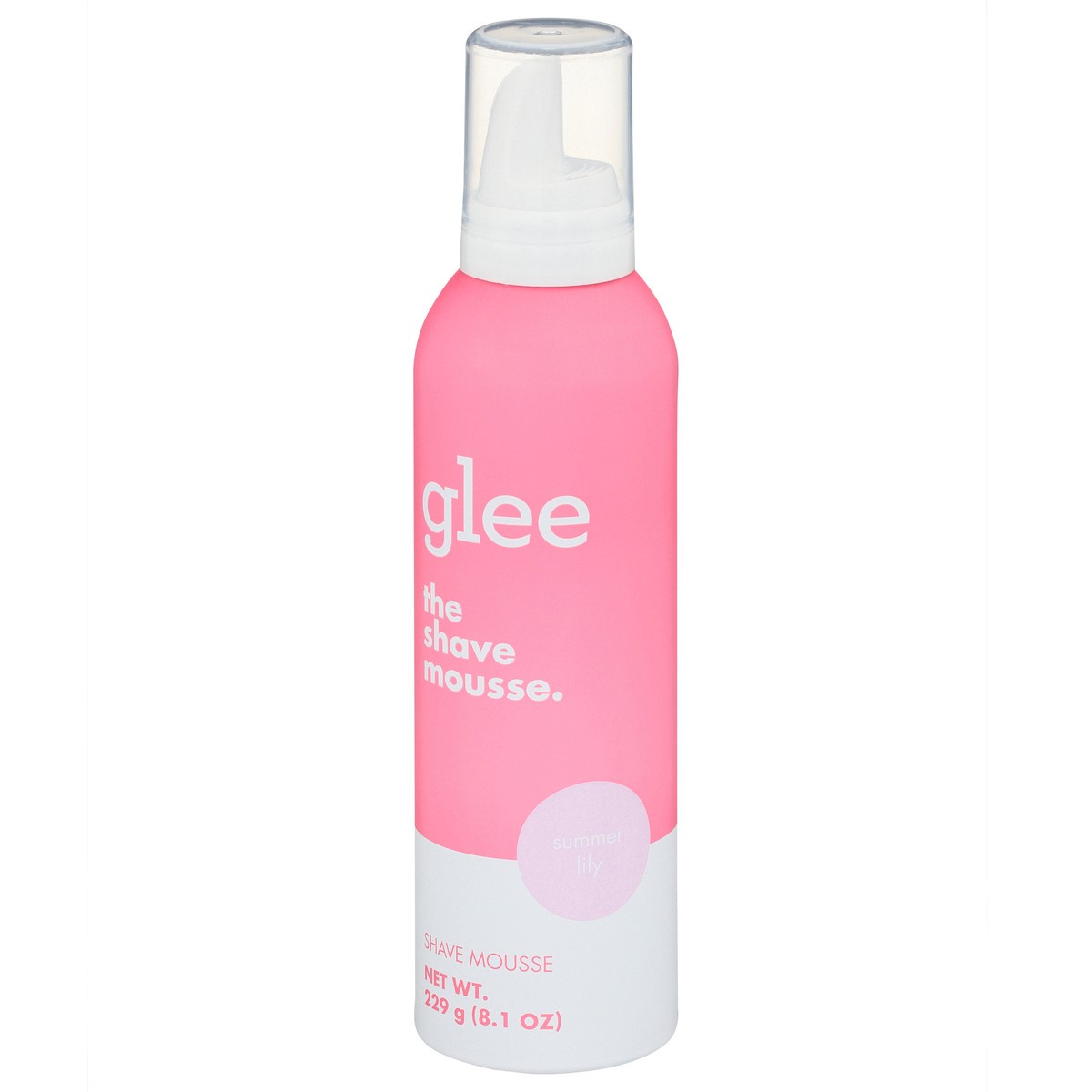 slide 3 of 9, Glee Summer Lily Shave Mousse, 8.1 oz